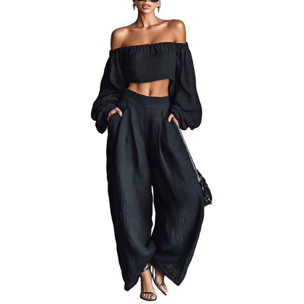 Amanda Royal Womens  Top & Pant Set